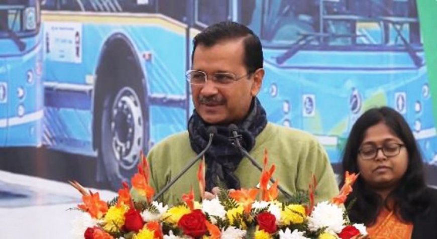 दिल्ली में 2025 तक 80 प्रतिशत बसें बिजली से चलने वाली होंगी : अरविंद केजरीवाल