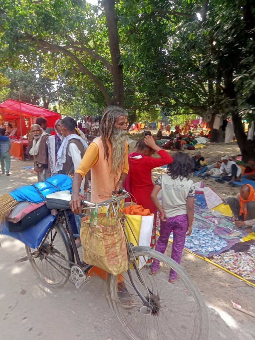 84 कोसी परिक्रमा का रामादल जय श्रीराम के उद्घोष के साथ चौथे पड़ाव पर पहुचा उमरारी