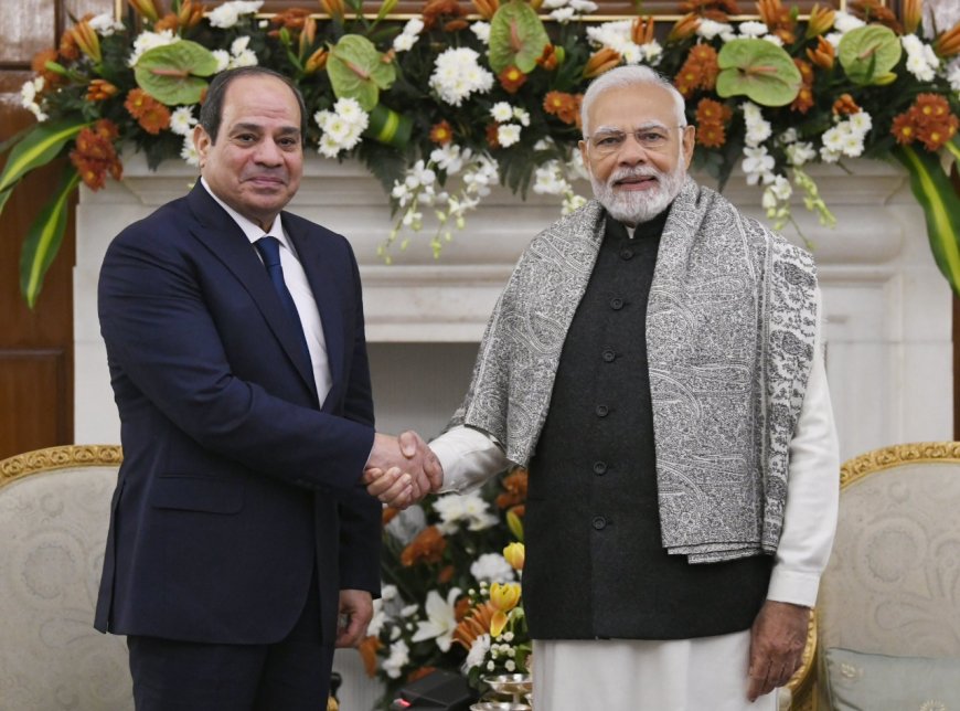 प्रधानमंत्री नरेन्द्र मोदी की मिस्र यात्रा द्विपक्षीय रणनीतिक संबंधों को और गति देगी : भारतीय राजदूत