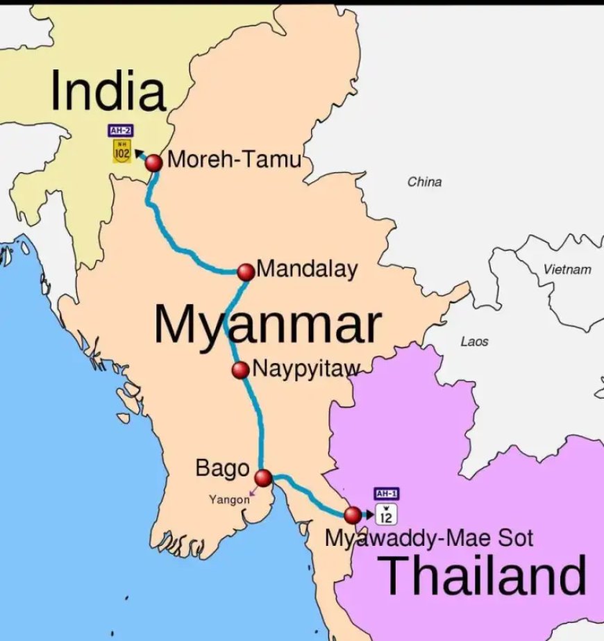 भारत-म्यांमार-थाईलैंड राजमार्ग का 70 प्रतिशत काम पूरा हुआ: गडकरी