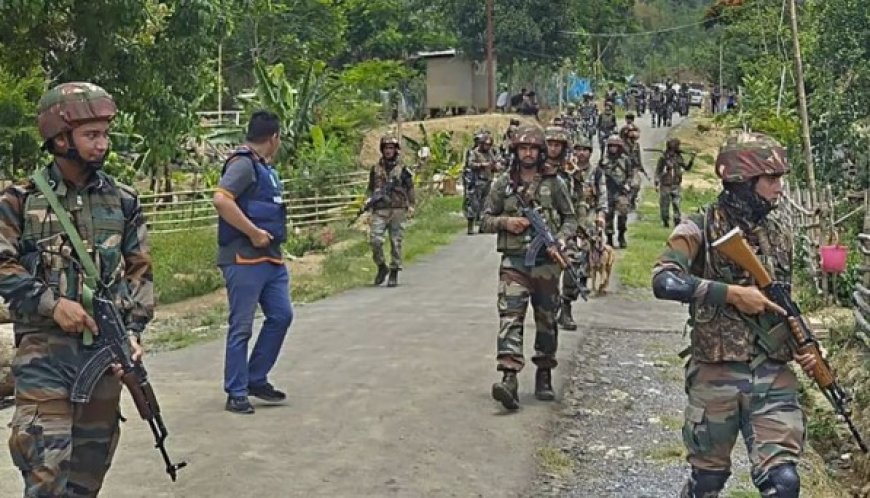 मणिपुर: उग्रवादियों के साथ गोलीबारी में दो सुरक्षाकर्मी घायल