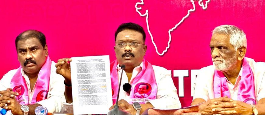 Dr Dasoju wrote an open letter to AICC chief Kharge  with facts and figures about the initiatives taken up by CM KCR for the uplift of Dalits and Tribals in Telangana.  