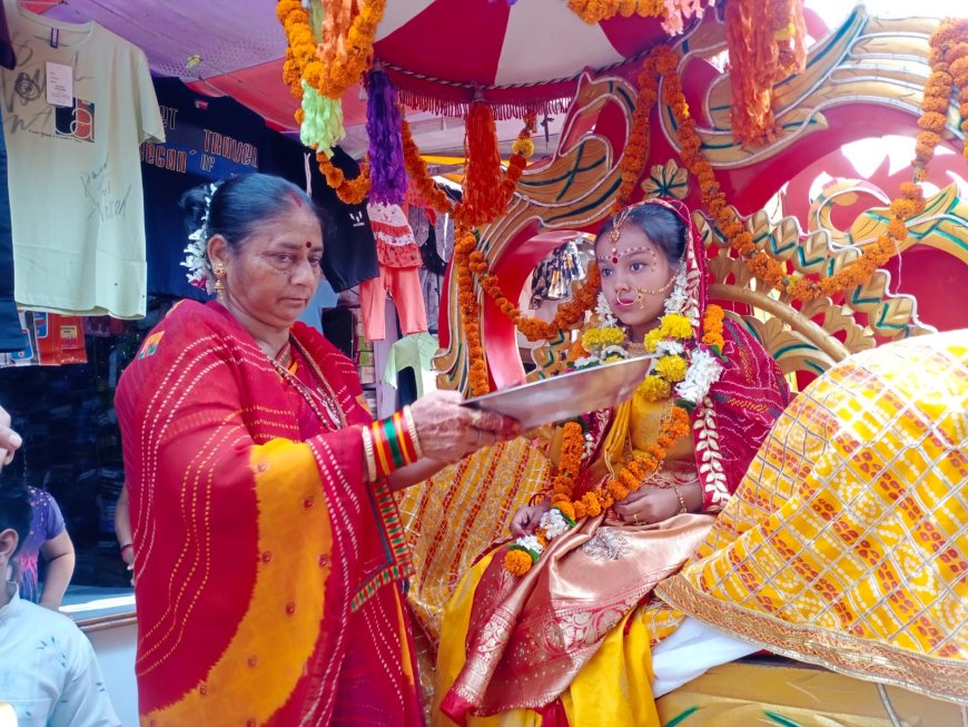 श्री राधारानी जन्मोत्सव शोभायात्रा के साथ चला समापन की ओर