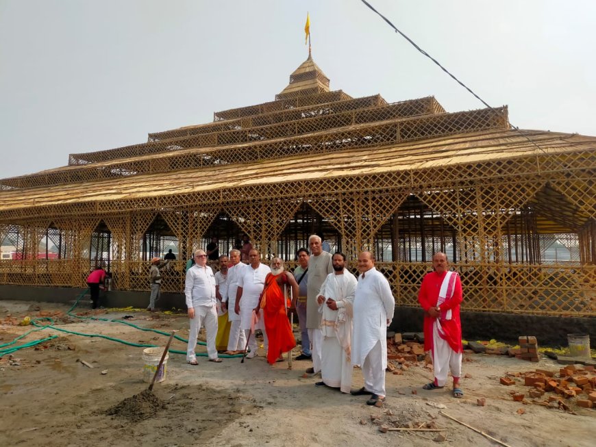 भव्य एवं दिव्या होगा श्री लक्ष्मी नारायण महायज्ञ 108 कुंडीय महायज्ञ में सम्मिलित होंगे देश-विदेश के हजारों भक्त कार्तिक मास में महायज्ञ के दर्शन मात्र से मिलेगा कई गुना पुण्य फल : स्वामी भरतदासाचार्य