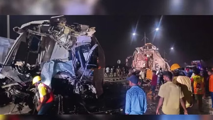 तमिलनाडु में सरकारी बस और निजी वाहन की टक्कर में पांच की मौत