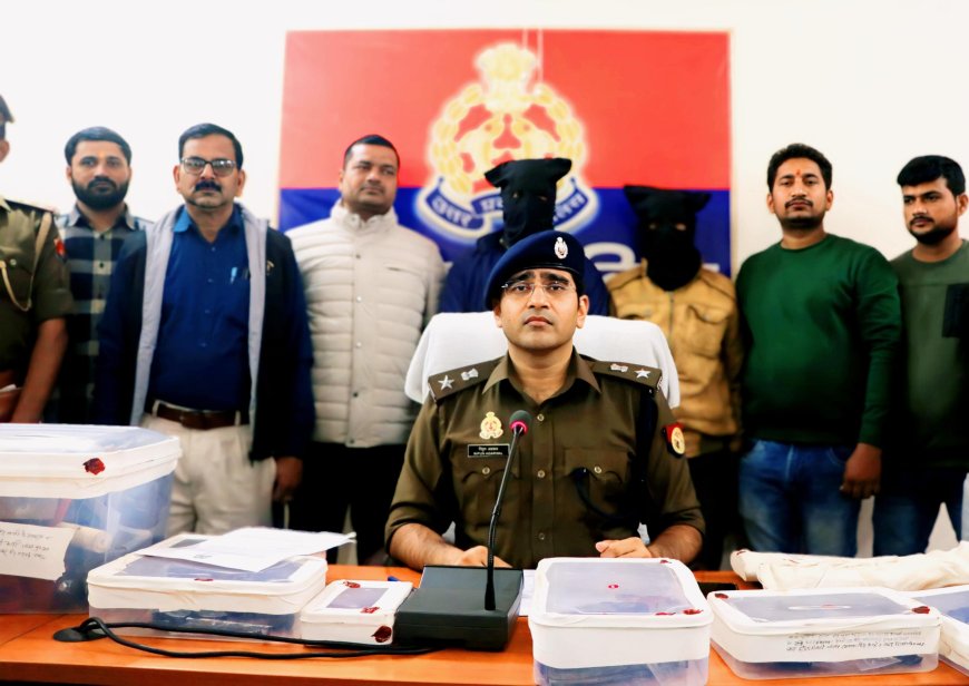 अवैध शस्त्र बनाने की फैक्ट्री का पुलिस व एसोजी टीम ने किया भंडाफोड़