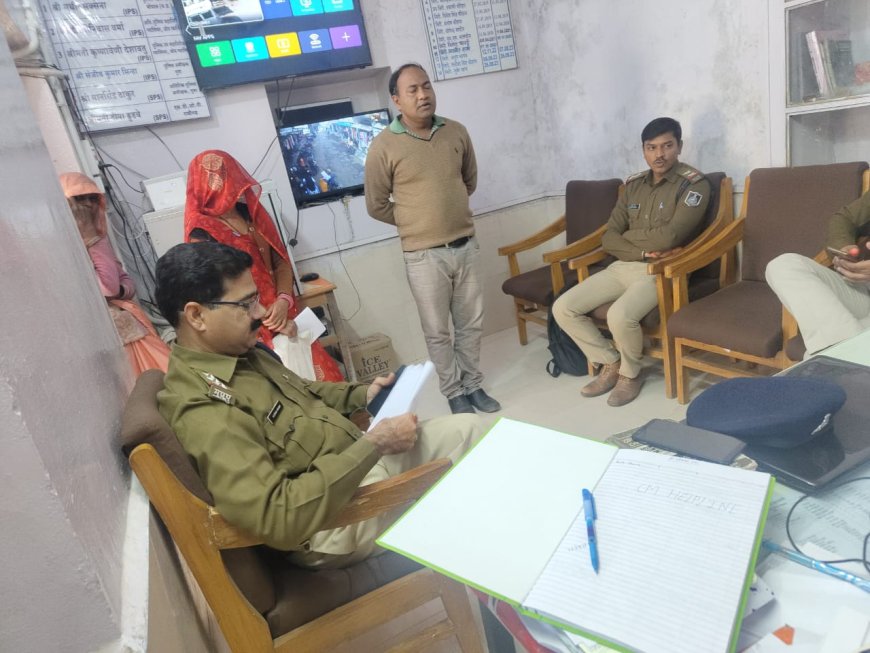 पुलिस द्वारा विशेष कैंप लगाकर किया जा रहा सीएम हेल्पलाइन की शिकायतों का निराकरण