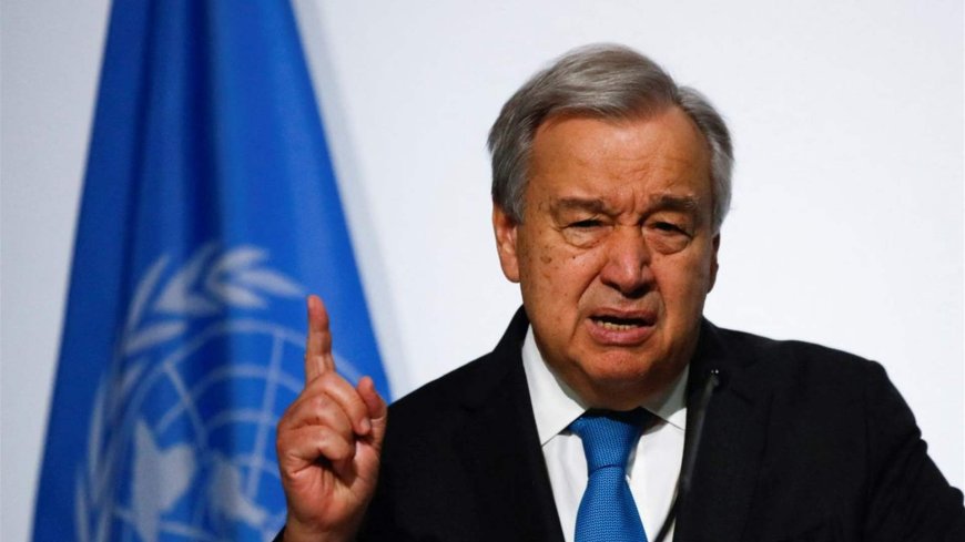 इस्राइल के यूएनआरडब्ल्यूए पर लगाए आरोपों पर संयुक्त राष्ट्र प्रमुख सख्त