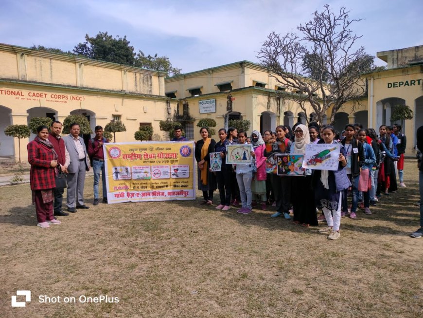 जीएफ कालेज में सड़क सुरक्षा के अन्तर्गत अनेक कार्यक्रमों का किया गया आयोजन