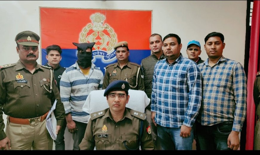 पुलिसवाला बताकर आमजन को मुकदमे मे फसाने की धमकी देकर साइबर ठगी कर खातों मे रुपये डलवाने वाले सक्रिय गिरोह का एक सदस्य गिरफ्तार,ग्यारह लाख अठत्तर हजार तीन सो सत्तर रुपये नगद बरामद