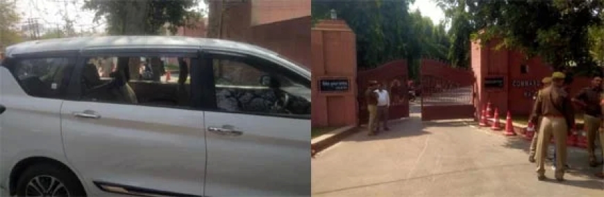 मथुरा में एसएसपी के बंगले के बाहर खड़ी बिल्डर की कार से 4 लाख रु हुए चोरी