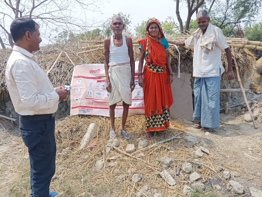 पशुपालकों के बीच पहुंच कर पशुपालन विभाग ने किया जागरूक