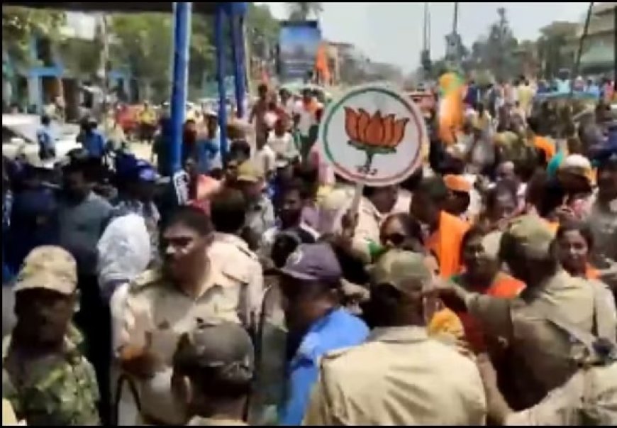 पूर्वी मिदनापुर में BJP-TMC के कार्यकर्ता आपस में भिड़े