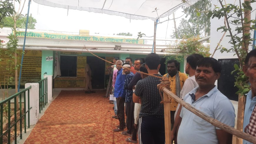 हरदोई में मतदाताओं में भारी उत्साह 9 बजे तक हरदोई लोकसभा में 13.17% मिश्रिख लोकसभा में 12.9%हुआ मतदान