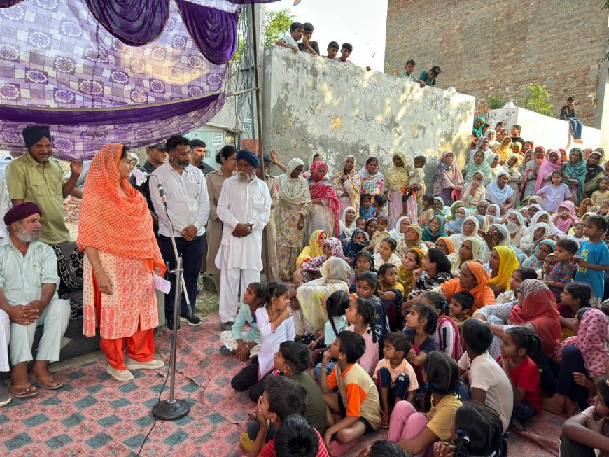 मुख्यमंत्री नहर पटवारियों को रिकाॅर्ड में फर्जी एंट्री करने के लिए मजबूर कर रहे ताकि यह दिखाया जा सके कि पंजाब के पास अतिरिक्त नहरी पानी हैः बीबा हरसिमरत कौर बादल