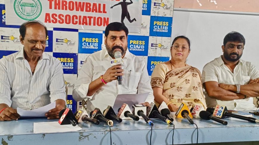 Dr Srirangam  Announces Schedule of 47th Senior National Throwball Championship