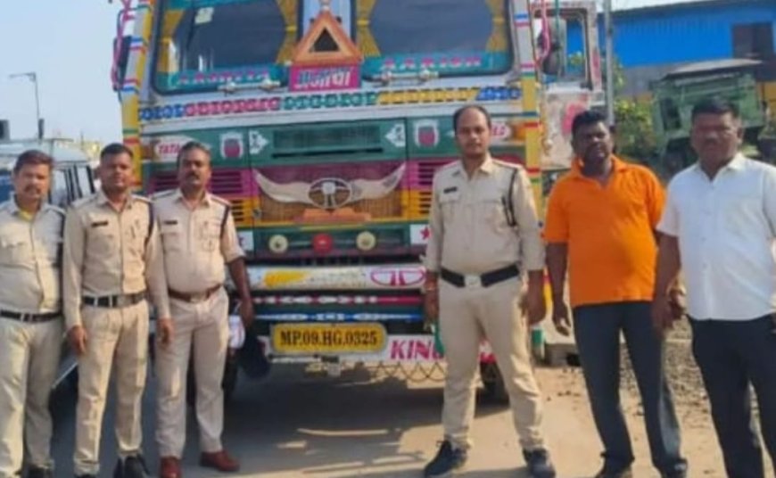 सिवनी पुलिस ने की बड़ी कार्रवाई, मवेशियों से भरा ट्रक जब्त कर तीन आरोपियों को किया गिरफ्तार