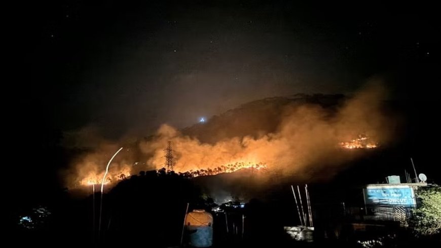 हिमाचल में नहीं थम रही जंगल की आग, 69 जगह और धधकी