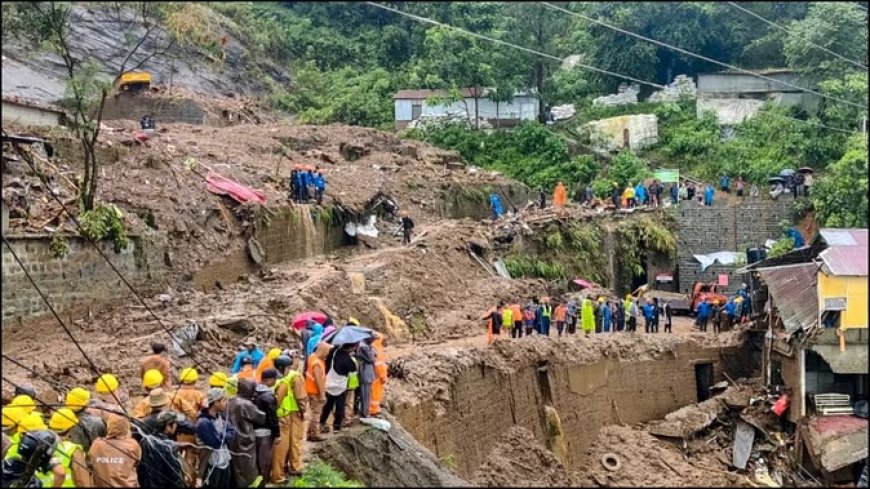 आइजोल में भारी बारिश के कारण ढह गई खदान, 15 की मौत