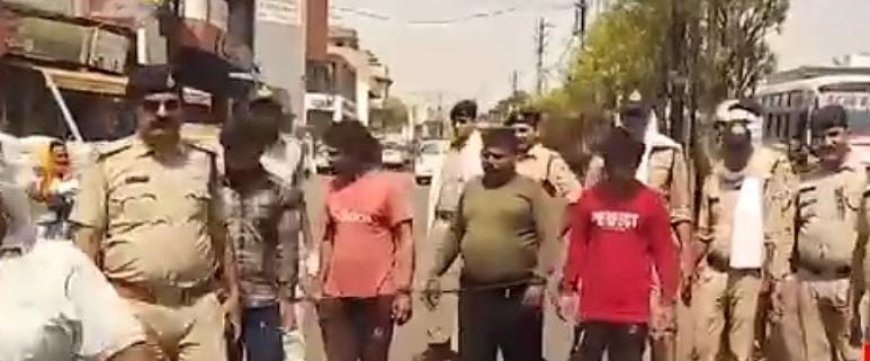 युवक के साथ अमानवीय कृत्य करने वाले 04 आरोपियों को पुलिस ने किया गिरफ्तार