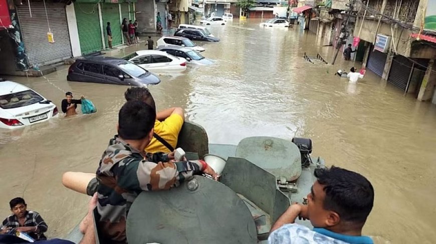 बाढ़-भूस्खलन से पूर्वोत्तर में तबाही, मिजोरम में 29 ने गंवाई जान