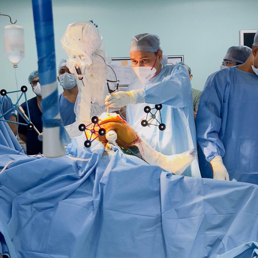 सफदरजंग अस्पताल में पहली बार हुई पांच रोबोटिक सर्जरी