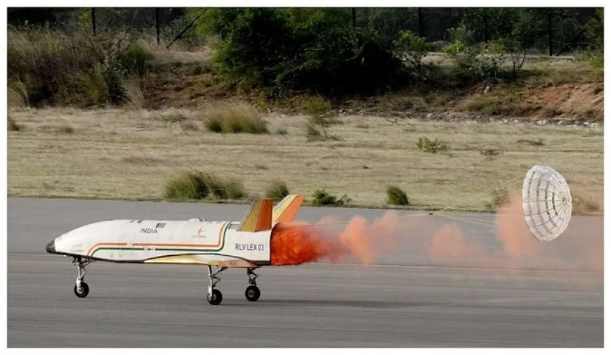 इसरो का एक और कीर्तिमान, दोबारा इस्तेमाल हो सकने वाले विमान की तकनीक का तीसरा परीक्षण भी सफल