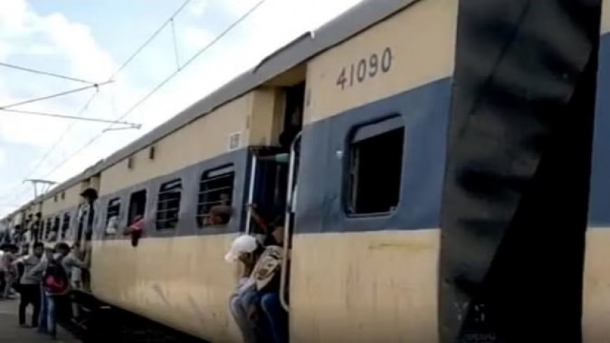 चलती मेमू पैसेंजर ट्रेन में जमीन कारोबारी की गोली मारकर हत्या, रेल यात्रियों में मची अफरातफरी