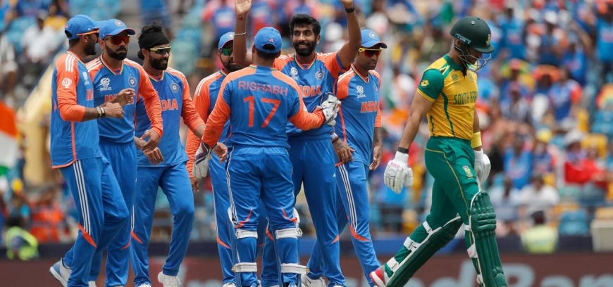 भारत ने दूसरी बार जीता टी20 विश्व कप, फाइनल में दक्षिण अफ्रीका को 7 रन से हराया
