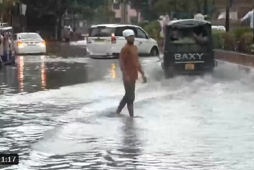 अमृतसर में बारिश के बाद शहर में जलभराव, लोगों को गर्मी से मिली राहत