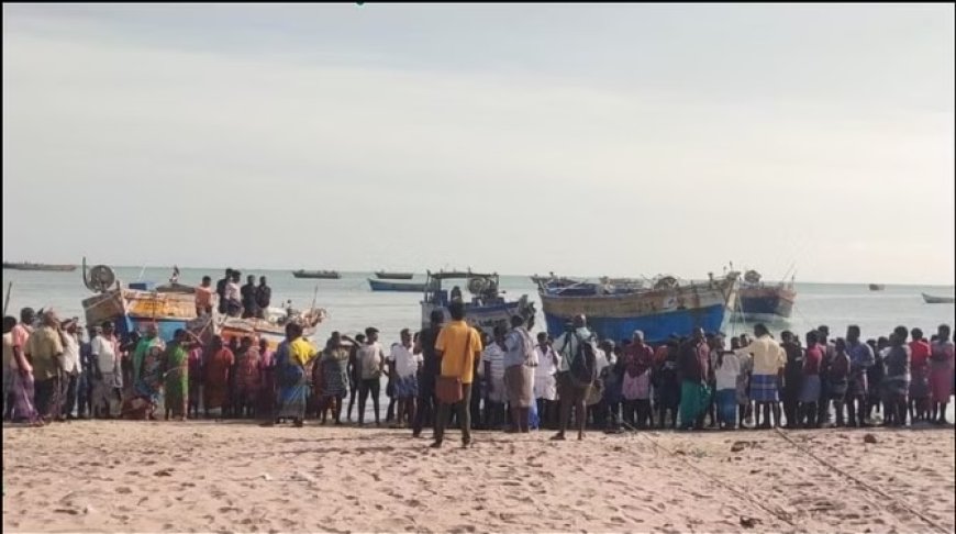 रामेश्वरम द्वीप क्षेत्र में श्रीलंकाई नौसेना ने 26 भारतीय मछुआरों को पकड़ा