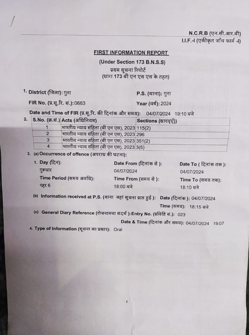 न्यायालय के आदेश की उडी घज्जियां, बयान बतौर पुलिस अभिरक्षा में भेजे गए प्रेमी युगल को नहीं मिली थाने में सुरक्षा, निरीक्षक की उपस्थित में हुई मारा-पीटी, मामला दर्ज 