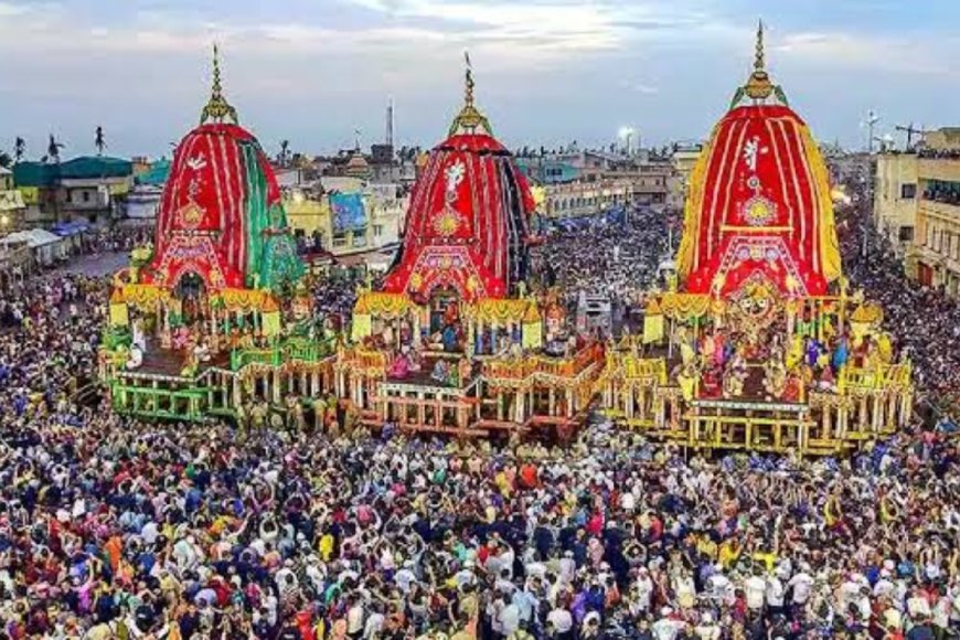 पुरी जगन्नाथ रथ यात्रा के दौरान भगदड़, 400 श्रद्धालु घायल; एक की मौत