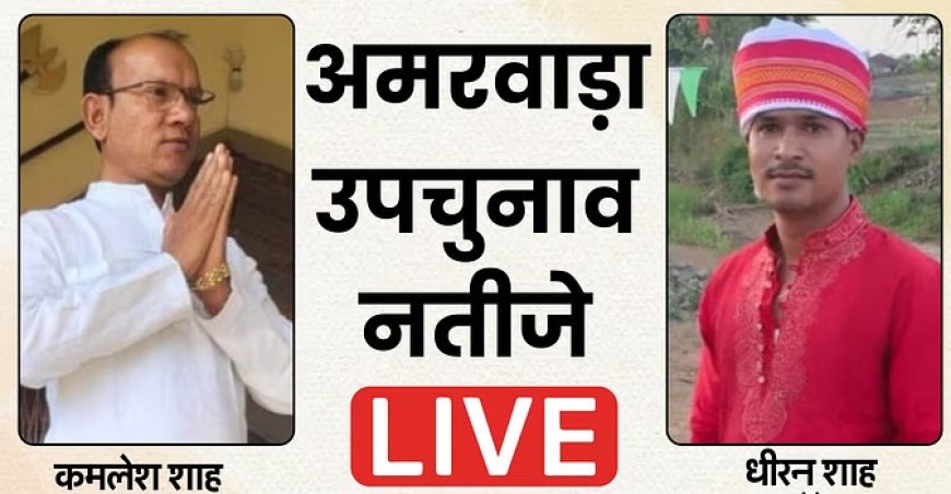 मुकाबले के दसवें राउंड में कांग्रेस प्रत्याशी धीरन शाह आगे, 6 हजार वोटों से बढ़त