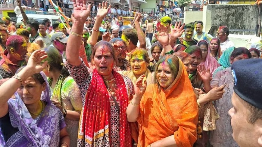 भाजपा को झटका...बदरीनाथ और मंगलौर सीट दोनों पर मिली हार, कांग्रेस में जश्न