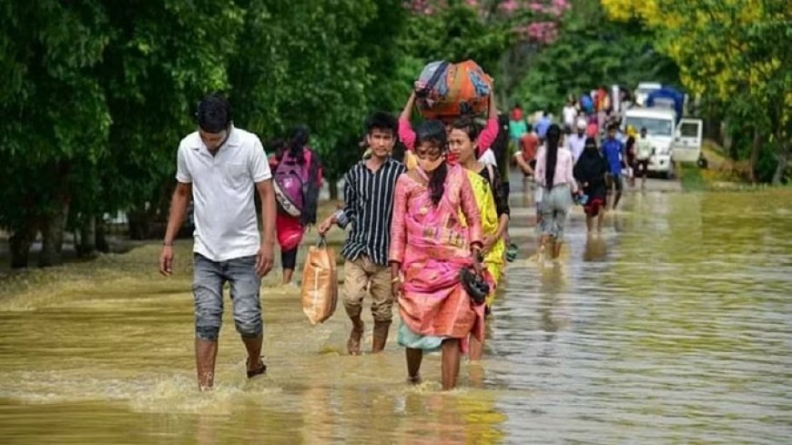 राज्य ने NDRF फंड के लिए केंद्रीय टीम से मदद मांगी, 10 जिलों में डेढ़ लाख लोग प्रभावित