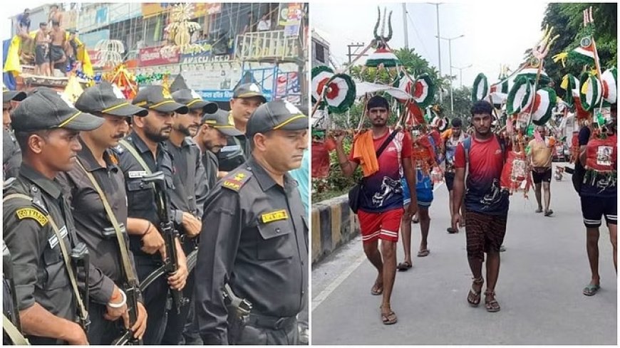 कांवड़ यात्रा पर आतंकी हमले का खतरा, एटीएस तैनात