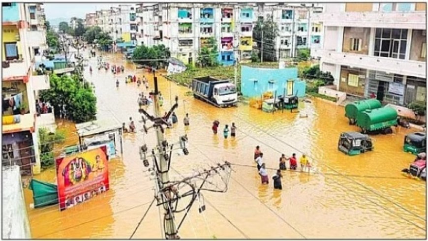 आज आठ राज्यों में भारी बारिश का अलर्ट, आंध्र प्रदेश में छह लाख लोग विस्थापित