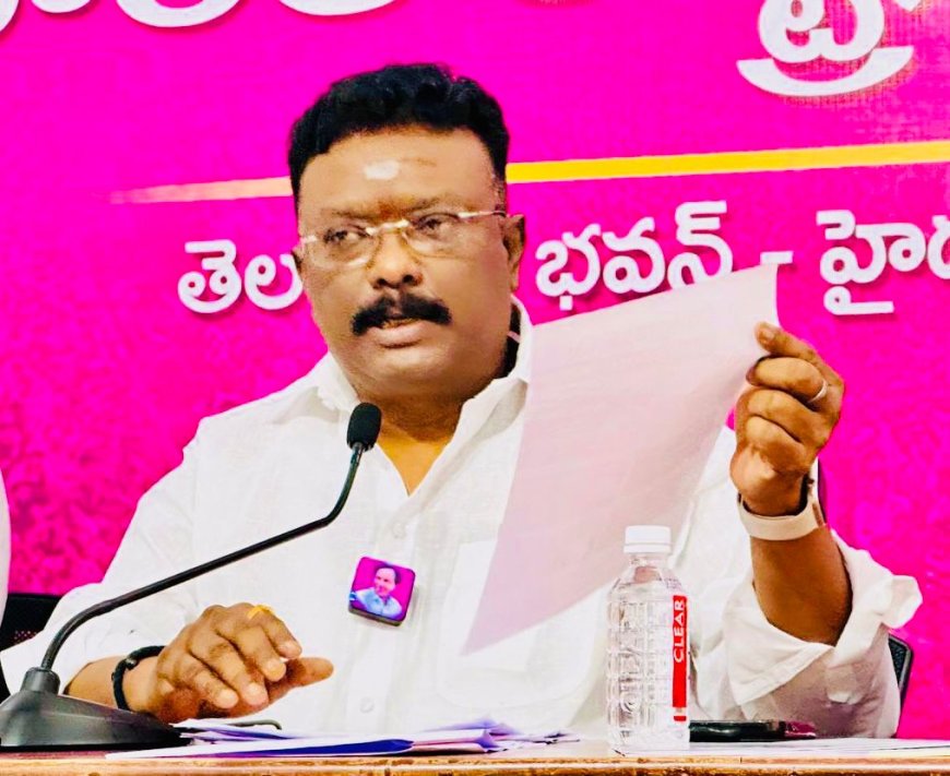 Dr Sravan Dasoju of BRS Calls for Immediate Action from Revanth Reddy Govt to implement the High Court Order on Caste census