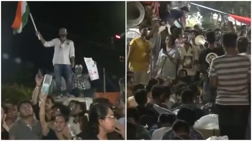 स्वास्थ्य भवन में डॉक्टरों का प्रदर्शन जारी, कहा- वे एसी कमरे में बैठे-बैठे हताश और हम...