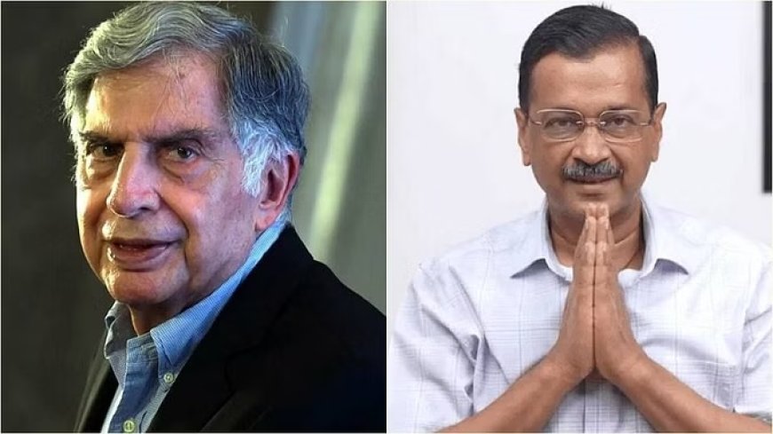 'भारत ने सच्चा रत्न खो दिया', अरविंद केजरीवाल ने रतन टाटा के निधन पर जताया दुख