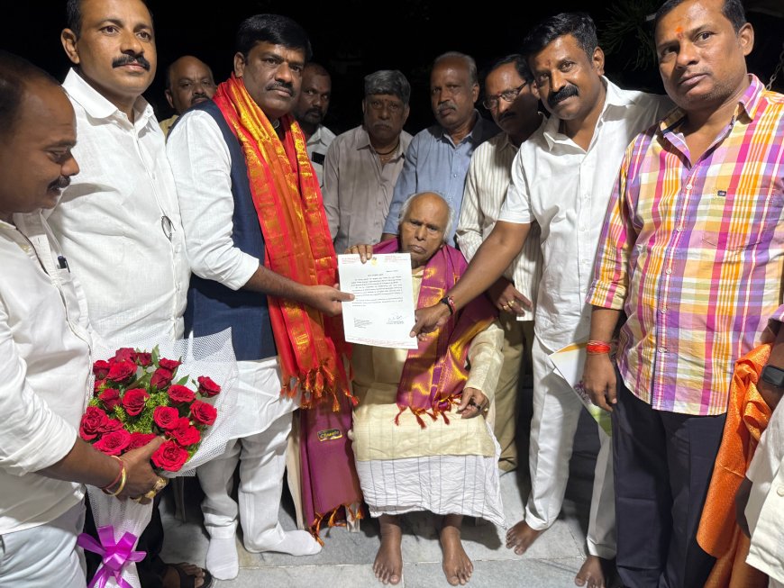 Mogulla Raji Reddy appointed as State INTUC Vice President