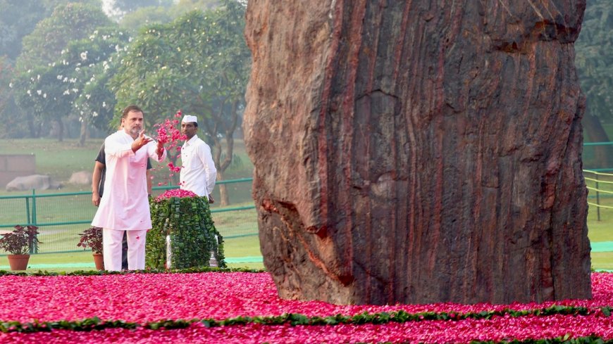 देश की पूर्व प्रधानमंत्री इंदिरा गांधी की 40वीं पुण्यतिथि आज, शक्ति स्थल पहुंचकर राहुल गांधी ने दी श्रद्धांजलि