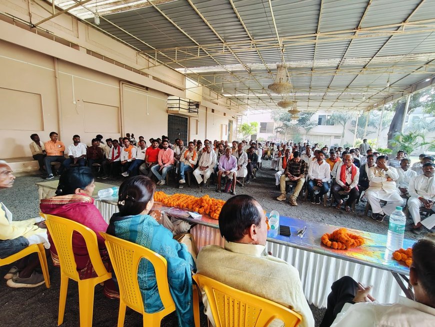 आज मधुसूदनगढ़ में भाजपा संगठन पर्व के तहत सदस्यता अभियान की एक महत्वपूर्ण बैठक आयोजित की गई