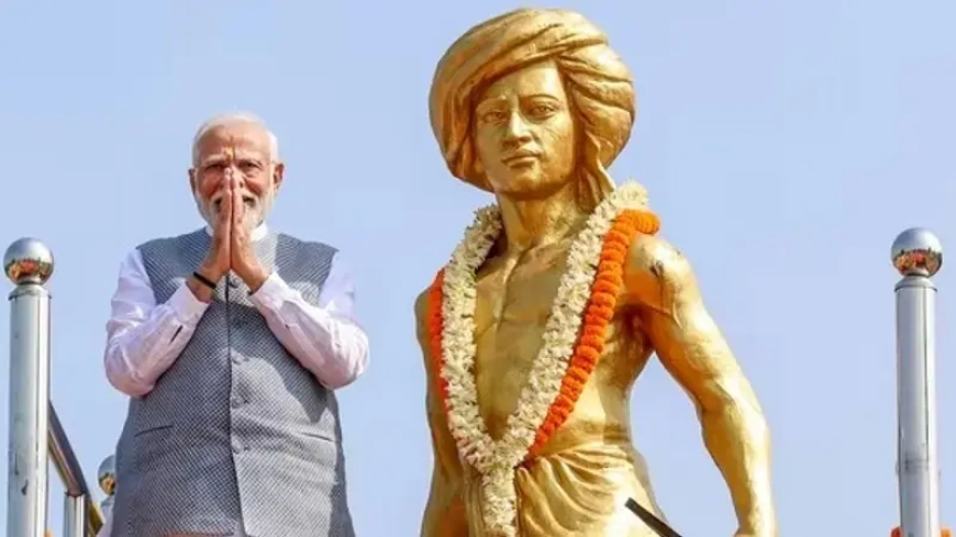 बिरसा मुंडा जयंती पर प्रधानमंत्री मोदी ने दी श्रद्धांजलि