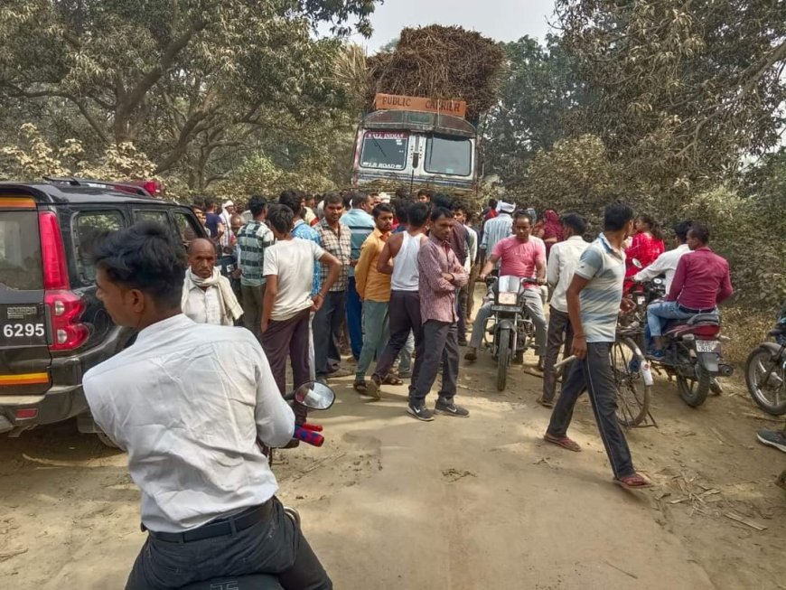 कार्तिक पूर्णिमा का मेला देखने जा रही महिला की सड़क हादसे में मौत