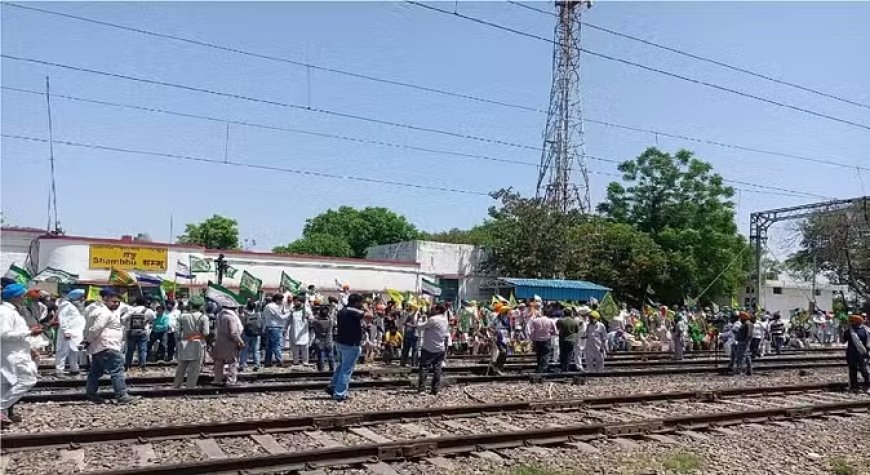 रेल रोको आंदोलन: पंजाब में थम जाएंगे ट्रेनों के पहिए, 200 जगह पटरियों पर धरना देंगे किसान