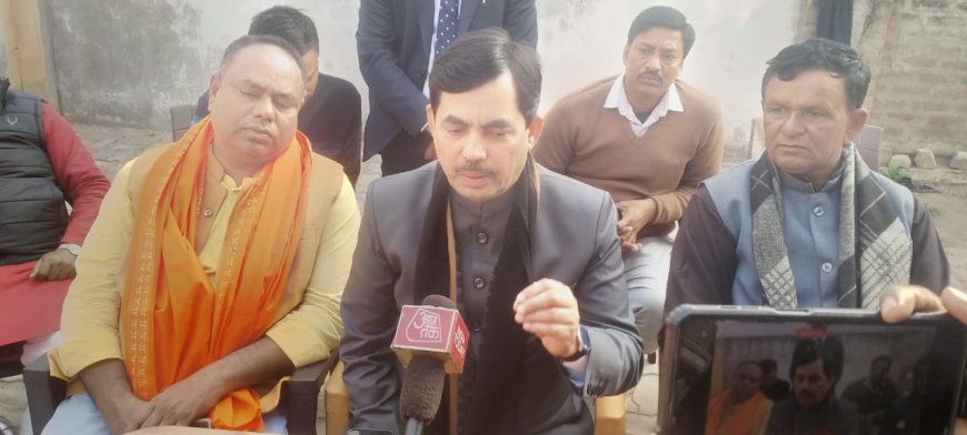 PRASHANT KISHORE WANTS TO DO POLITICS SITTING ON THE SHOULDERS OF STUDENTS—SYED SHAHNAWAZ HUSSAIN