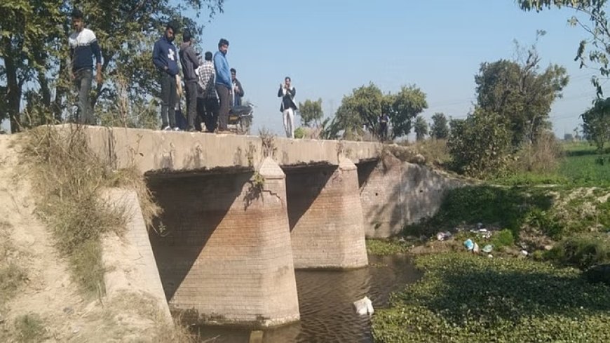 हाथरस: स्विफ्ट कार ईशन नदी में गिरी, मां व उनकी दो बेटियों समेत चार की मौत, छह हुए घायल