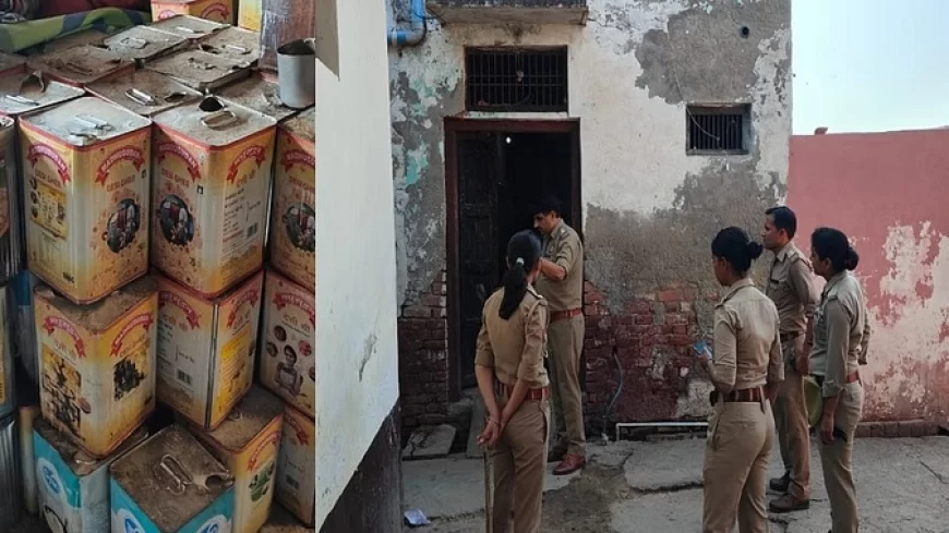 पशुओं की चर्बी से ब्रांडेड देसी घी...तीन घरों पर पुलिस ने मारा छापा